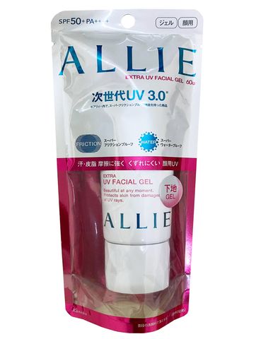 Kem Chống Nắng Kanebo Allie UV Gel Nhật Bản - SPF50+/PA++++ - Bảo Vệ Da Toàn Diện, Chống Nước, Dưỡng Ẩm, 90g