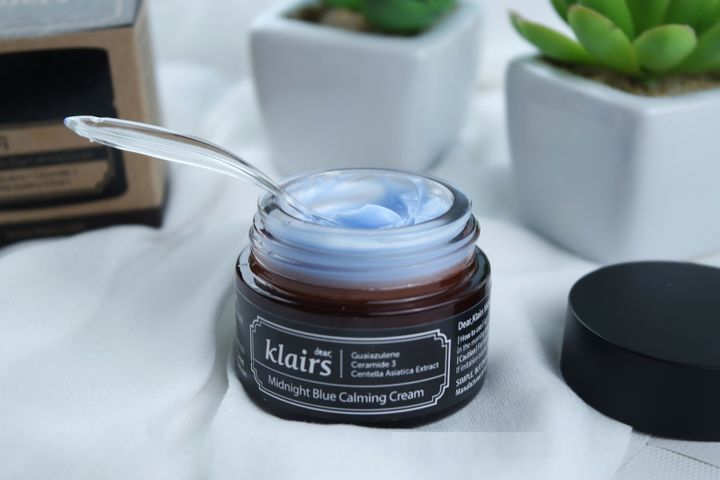 Kem Dưỡng Ẩm Ban Đêm Klairs Midnight Blue Calming Cream - Hỗ Trợ Chăm Sóc Da, Giảm Sưng, Phục Hồi Da Sau Thẩm Mỹ, 30ml