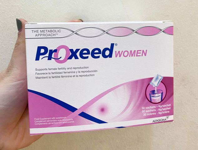 Viên Uống Proxeed Women Tăng Khả Năng Thụ Thai - Hỗ Trợ Sức Khỏe Sinh Sản Nữ Giới Từ Sigma-Tau, Hộp 30 Gói