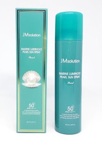 Xịt Chống Nắng JM Solution Marine Luminous SPF50+ - Bảo Vệ Da 4 Tác Động, Dưỡng Ẩm & Làm Sáng Da, Bảo Vệ Chống UV