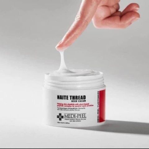Kem Dưỡng Da Vùng Cổ Medi-Peel Collagen Naite Thread Neck Cream 100ml - Tăng Đàn Hồi, Giảm Nếp Nhăn, Phục Hồi Da Cổ Khỏe Mạnh