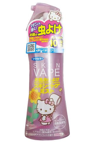 Xịt chống muỗi và côn trùng Skin Vape Nhật Bản 200ml - An toàn cho trẻ từ 6 tháng, chiết xuất thực vật, không dị ứng
