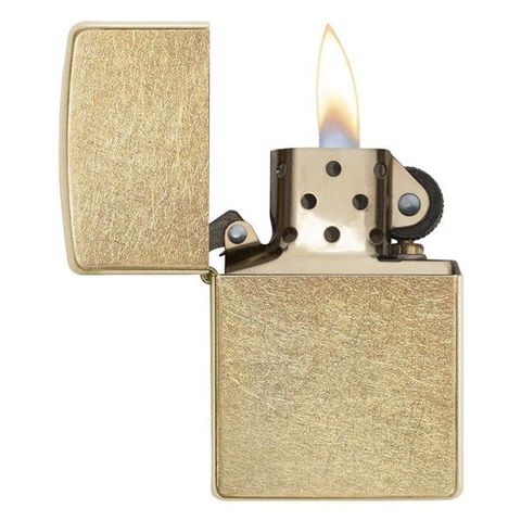 Bật Lửa Zippo Classic Gold Dust 207G - Xi Bụi Vàng Thượng Hạng, Thiết Kế Sang Trọng, Chính Hãng USA
