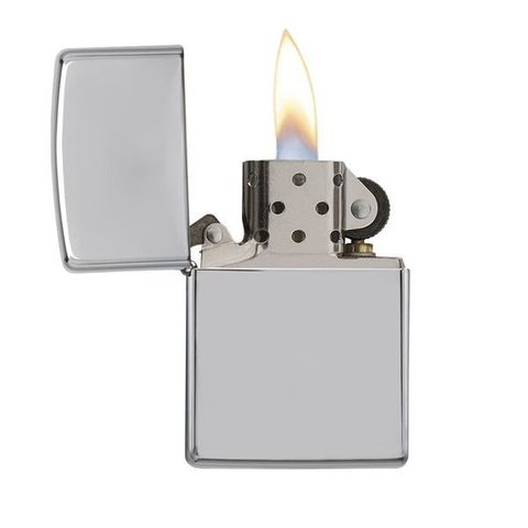 Zippo Classic High Polish Chrome 250 - Bật Lửa Mạ Chrome Sang Trọng, Chất Lượng USA, Phù Hợp Cho Đam Mê Sưu Tập