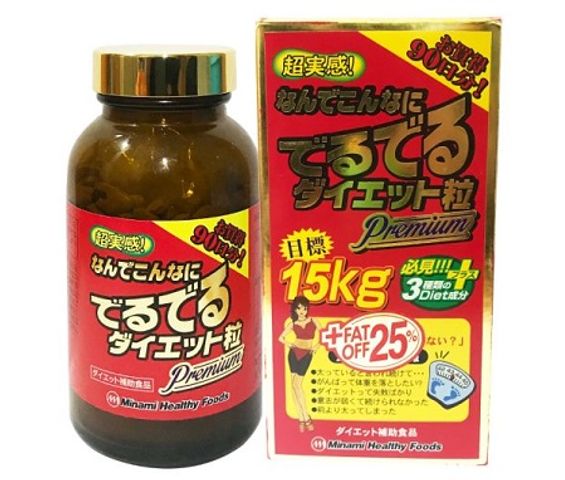 Viên uống hỗ trợ giảm cân 15kg Minami Healthy Foods