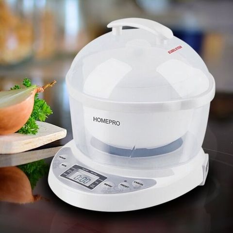 Nồi chưng yến Homepro HP-7M công nghệ Thái Lan - Dùng cho chưng yến, hầm, ninh, dung tích 0.7L, chất liệu cao cấp, thiết kế thông minh.