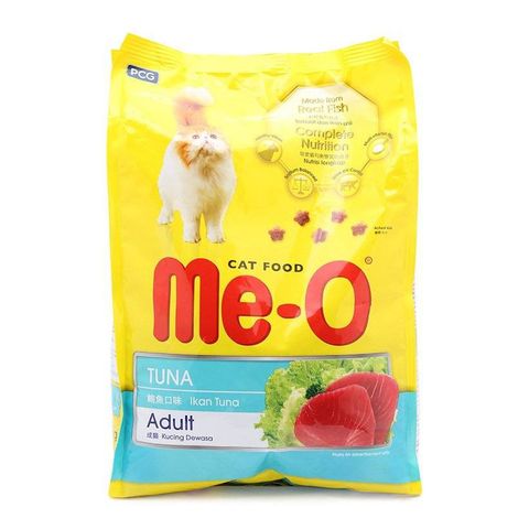 Thức ăn hạt cho mèo trưởng thành Me-O Cat Tuna 350g - Thức ăn khô dinh dưỡng, giàu protein, không chất bảo quản, vị cá ngừ thơm ngon