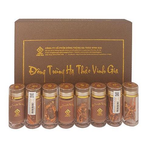 Đông Trùng Hạ Thảo Vinh Gia Nguyên Con Khô Sấy Lạnh - Thực Phẩm Dinh Dưỡng Tăng Cường Sức Khỏe, Phục Hồi Nhanh Chống Lại Virus