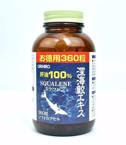 Viên uống Squalene Orihiro Nhật Bản - Hỗ trợ chống oxy hóa