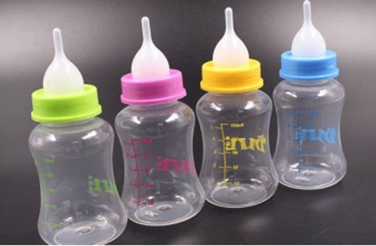 Bình Ti Sữa Dành Cho Chó Mèo Sơ Sinh - Thiết Kế Núm Ti Mềm Mại, 150ml/60ml, Dụng Cụ Ăn Uống Cho Thú Cưng An Toàn, Dễ Dàng Sử Dụng