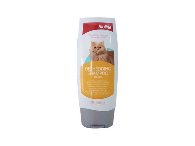 Dầu gội cho mèo Bioline Deshedding shampoo