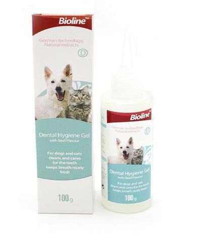 Gel vệ sinh miệng cho chó mèo Bioline Dental Hygiene