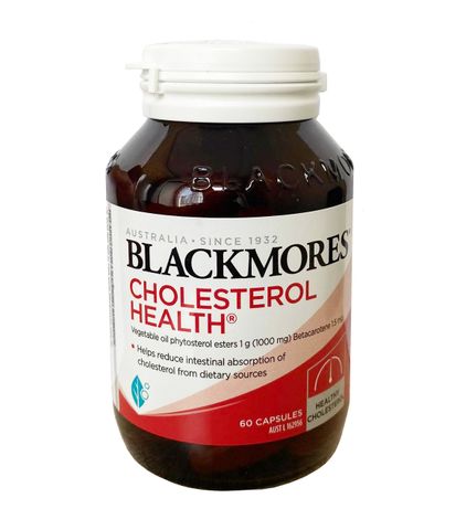 Viên Hỗ Trợ Giảm Mỡ Máu Blackmores Health 60 Viên - Chiết Xuất Tự Nhiên, Hỗ Trợ Tim Mạch, Giảm Cholesterol, Sức Khỏe Toàn Diện