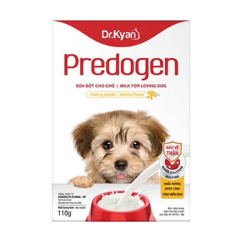 Sữa bột Dr.Kyan Predogen cho chó dạng hộp 110g