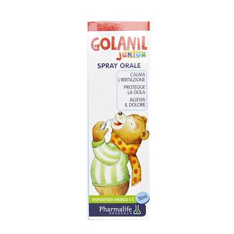 Xịt hỗ trợ giảm ho Golanil Junior Spray Orale cho bé