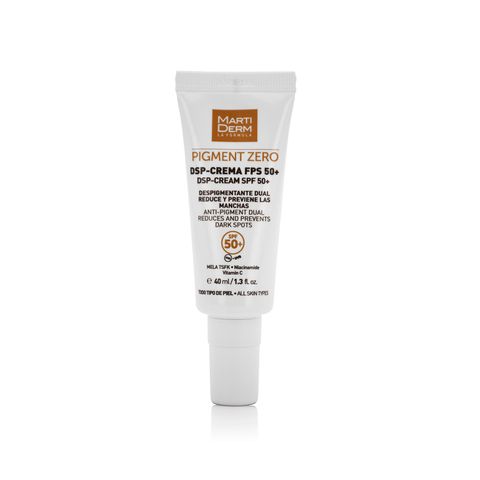 Kem Chống Nắng Martiderm Pigment Zero DSP SPF50+ - Cải Thiện Nám Da, Dưỡng Ẩm, Che Khuyết Điểm - 40ml, Xuất Xứ Tây Ban Nha