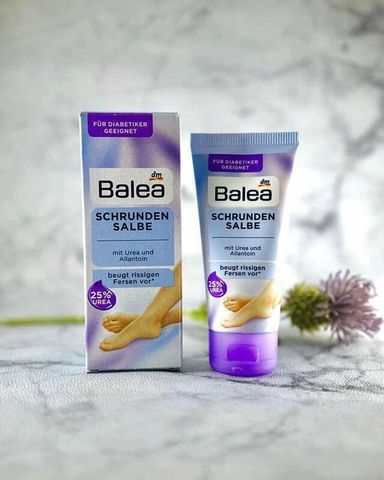 Kem Dưỡng Da Gót Chân Nứt Nẻ Balea Schrundensalbe 50ml - Hỗ Trợ Tái Tạo Da Mềm Mại, Giảm Nứt Nẻ, Chăm Sóc Chân Tổn Thương