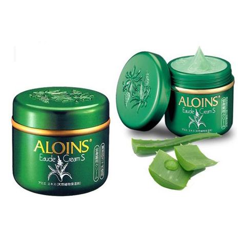 Kem Dưỡng Da Aloins Eaude Cream S 180g - Hỗ Trợ Dưỡng Trắng, Dưỡng Ẩm, Chiết Xuất Lô Hội Nhật Bản, Chống Khô, Nứt Nẻ Da