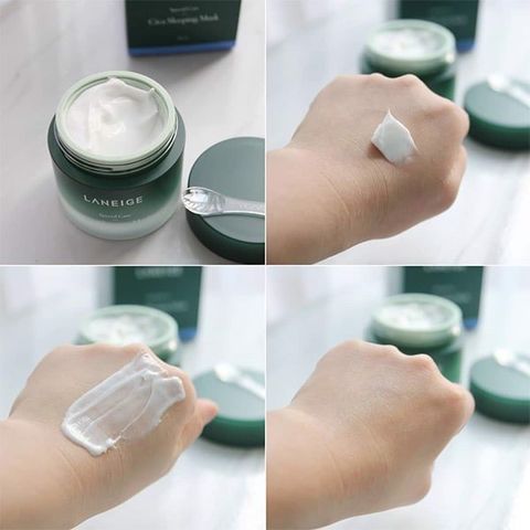 Mặt Nạ Ngủ Laneige Cica Sleeping 60ml - Dưỡng Ẩm, Tái Tạo Da Hư Tổn, Chiết Xuất Nấm Men Rừng, Phù Hợp Cho Mọi Loại Da