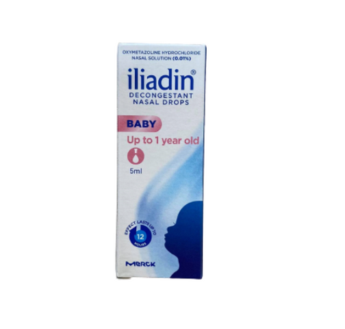 Nhỏ mũi Iliadin dành cho trẻ sơ sinh và trẻ nhỏ