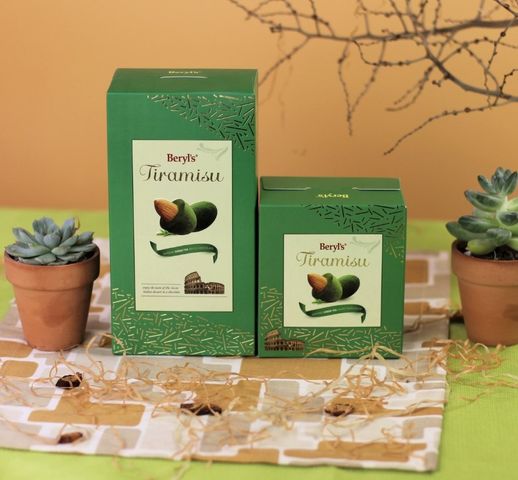Kẹo Hạnh Nhân Tiramisu Beryl's Hảo Hạng - Hương Vị Socola Đen, Trắng, Sữa & Trà Xanh - Quà Tết Hoàn Hảo, Ngọt Ngào, Sang Trọng