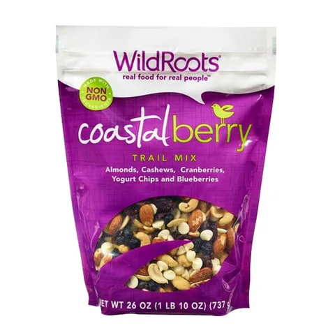 Hạt hỗn hợp Wild Roots Coastal Berry Trail Mix 737g