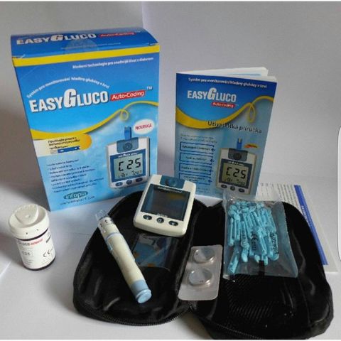 Máy Đo Đường Huyết EasyGluco - Kết Quả Chính Xác Trong 9 Giây, Hỗ Trợ Theo Dõi Sức Khỏe Tại Nhà - Thương Hiệu Hàn Quốc