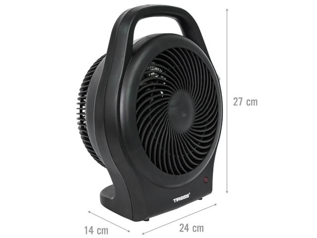 Quạt Sưởi Hai Chiều Tiross TS9441 - Quạt Nóng Lạnh Đa Năng 2000W, Thiết Kế Gọn Nhẹ, Dễ Dàng Di Chuyển, Sưởi Ấm Nhanh Chóng