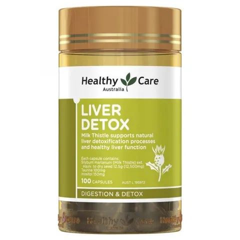 Healthy Care Liver Detox - Hỗ trợ thải độc gan của Úc