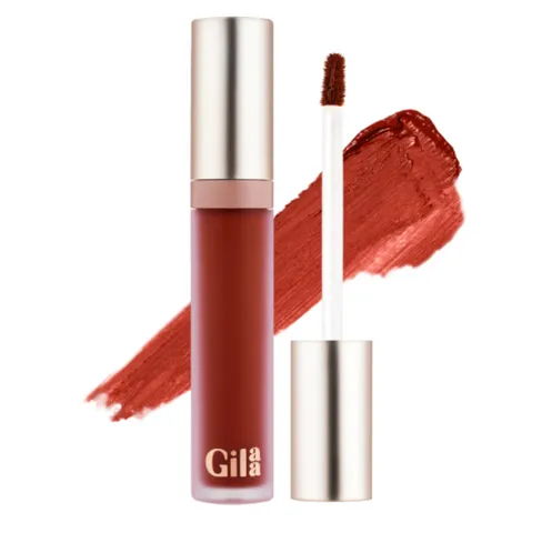 Son kem lì Gilaa Long Wear Lip Cream 01 Glad Day đỏ nâu