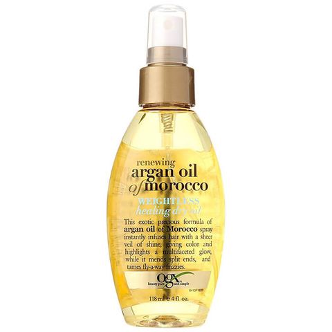 Xịt dưỡng tóc OGX Argan Oil Morocco Healing Dry Oil