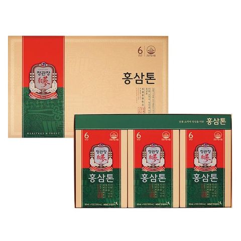 Nước Hồng Sâm KGC Tonic Mild 6 Năm Tuổi Hàn Quốc - Hộp 30 Gói, Bổ Dưỡng & Tăng Cường Sức Khỏe, Chiết Xuất Thảo Mộc Tự Nhiên