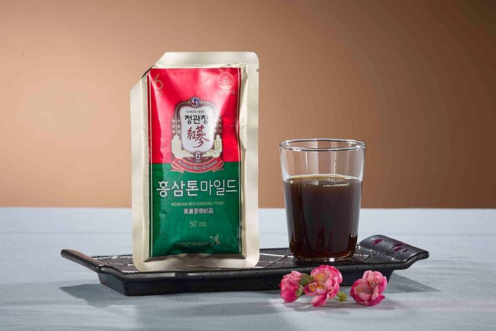 Nước Hồng Sâm KGC Tonic Mild 6 Năm Tuổi Hàn Quốc - Hộp 30 Gói, Bổ Dưỡng & Tăng Cường Sức Khỏe, Chiết Xuất Thảo Mộc Tự Nhiên