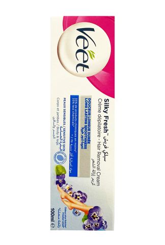 Kem tẩy lông Veet 100ml Chính Hãng - Chăm sóc da an toàn với chiết xuất D-Panthenol, dưỡng ẩm và giúp da mềm mịn