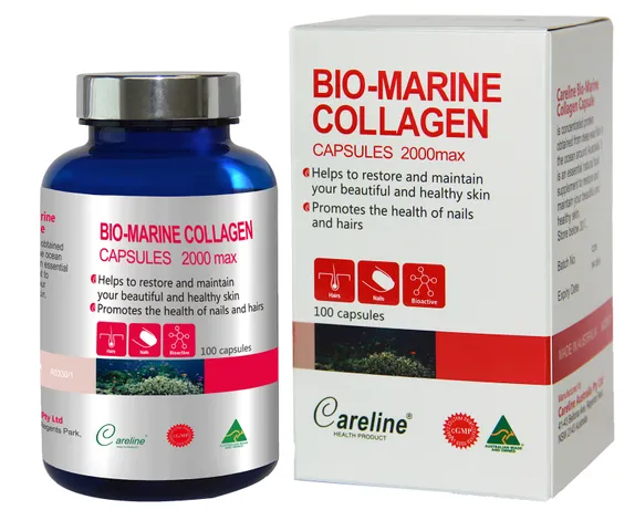 Viên uống Bio Marine Collagen hỗ trợ làm đẹp da của Úc
