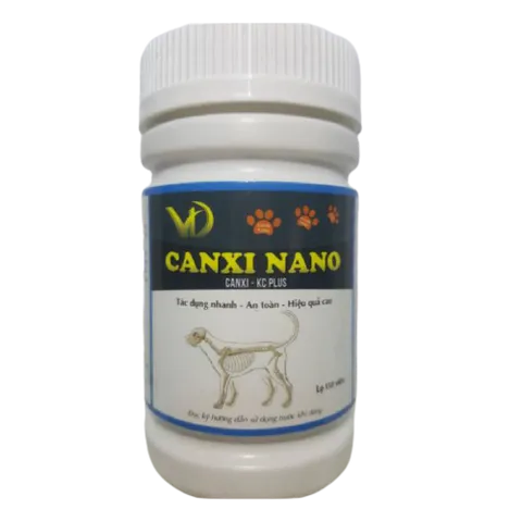 Viên uống Canxi Nano hỗ trợ tăng cường canxi cho chó