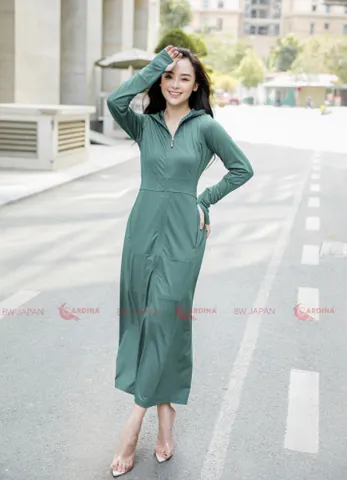Áo Váy Chống Nắng Toàn Thân 2 Mặt Kèm Khẩu Trang Tiện Dụng | Lazada.vn