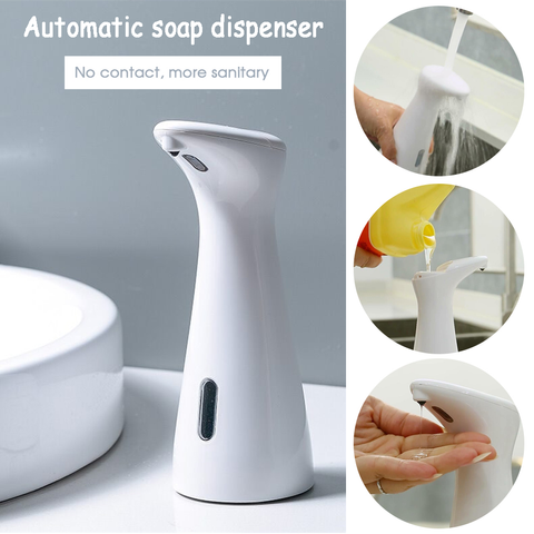 Bình đựng xà phòng cảm biến hồng ngoại tự bơm - Thiết bị gia đình thông minh, tiện lợi cho việc rửa tay không tiếp xúc