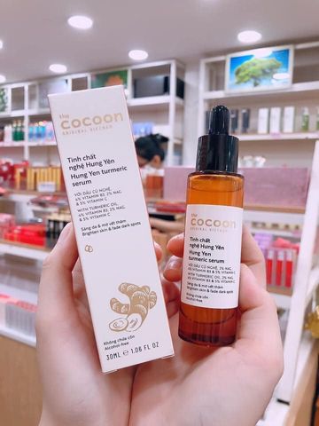 Tinh Chất Nghệ Hưng Yên Cocoon Turmeric Serum Giảm Thâm Mụn - Chăm Sóc Da Hiệu Quả, Hỗ Trợ Mờ Sẹo, Dưỡng Ẩm Da