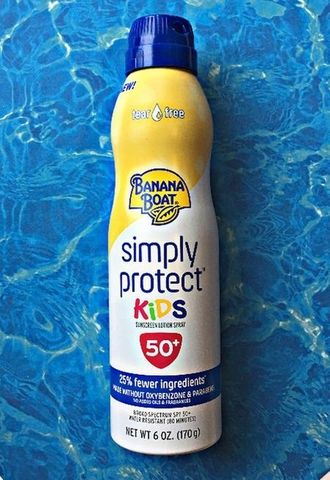 Xịt Chống Nắng Trẻ Em Banana Boat Simply Protect Kids SPF50 - Dạng Phun Sương, Bảo Vệ Da Nhạy Cảm, Chống Nắng Hiệu Quả, Không Kích Ứng