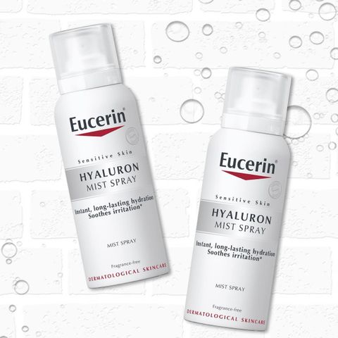 Xịt Khoáng Eucerin Hyaluron Mist Spray - Dưỡng Ẩm Da Hiệu Quả, Vòi Xịt êm, Thích Hợp Cho Mọi Loại Da