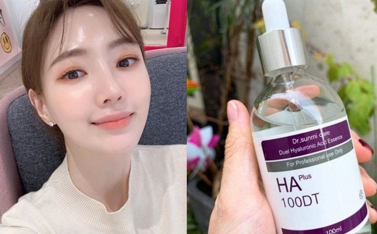 Serum HA Plus 100DT Dr.Sunmi Care - Tinh Chất Dưỡng Ẩm Cấp Nước Mờ Thâm, Giảm Nếp Nhăn, Da Sáng Khỏe 100ml