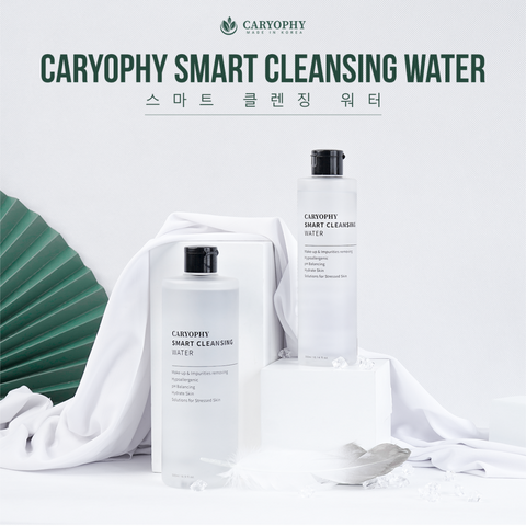 Nước Tẩy Trang Thông Minh Caryophy Smart Cleansing Water - Không Cồn, Dịu Nhẹ, 5 Tính Năng Chăm Sóc Da Cho Da Nhạy Cảm Và Da Mụn
