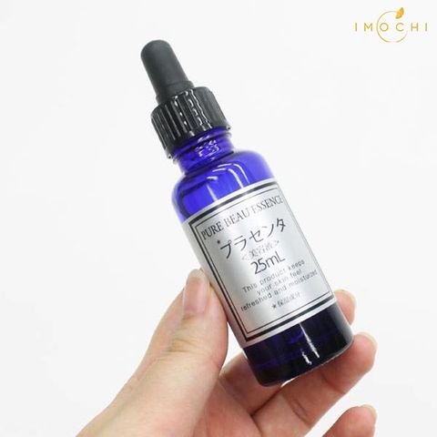Tinh chất nhau thai Pure Beau Essence Placenta Màu Tím Nhật Bản - Serum Dưỡng Sáng Da, Mờ Thâm Nám, Cấp Ẩm, Chống Lão Hóa 25ml