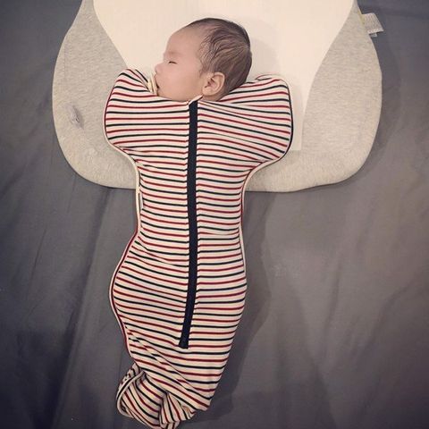 Quấn chũn Cocoon cho bé sơ sinh - Nhộng chũn 100% cotton thoáng mát, giúp bé ngủ ngon và sâu giấc, phù hợp 3-6kg