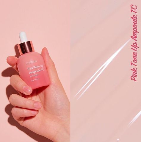 Serum Chống Nắng Cellapy Pink Tone Up Ampoule SPF 35 - Dưỡng Trắng Da, Nâng Tone, Chăm Sóc Da Nhạy Cảm, Hàn Quốc