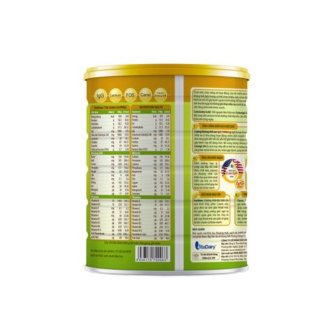 Sữa bột Colosbaby Gold 2+ cho bé từ 2 tuổi - Dinh dưỡng cao cấp ColosIgG 24h, phát triển chiều cao và sức đề kháng tốt