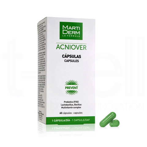 Viên Uống Ngừa Mụn MartiDerm Acniover Capsules - Cân Bằng Da, Giảm Dầu Nhờn, Hỗ Trợ Làm Sáng Da 60 Viên