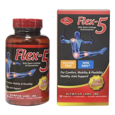 Viên Uống Hỗ Trợ Xương Khớp Flex 5 Olympian Labs của Mỹ - Giảm Đau Khớp, Tăng Cường Sức Khỏe Khớp và Xương