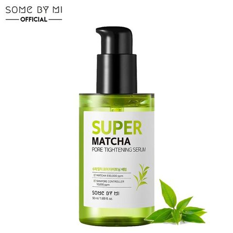 Serum Se Khít Lỗ Chân Lông Some By Mi Super Matcha 50ml - Dưỡng Ẩm, Làm Sạch Da, Giúp Da Mịn Màng, Chiết Xuất Trà Xanh Tự Nhiên